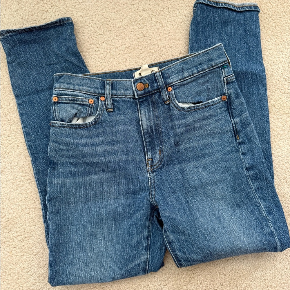 Women’s Madewell High rise slim boy jean